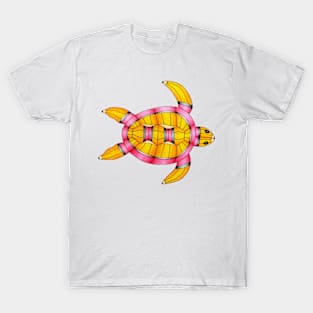 Pencil Sea Turtle Drawing T-Shirt